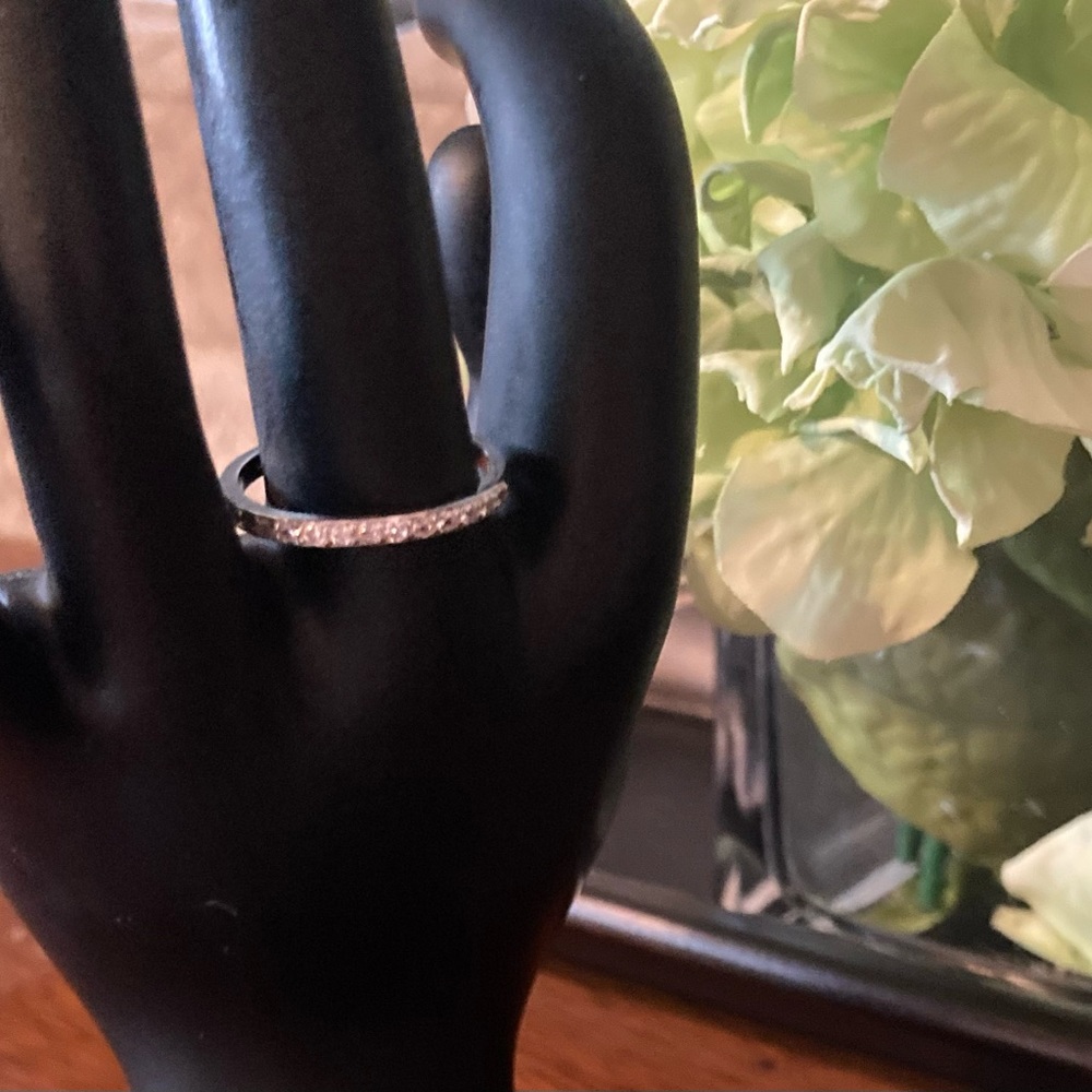 NWOT silver ring with beautiful stones